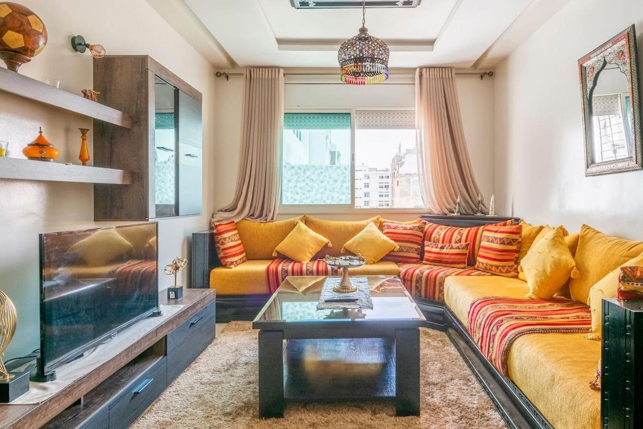 Apartment With Parking In Rabat Central Location المظهر الخارجي الصورة