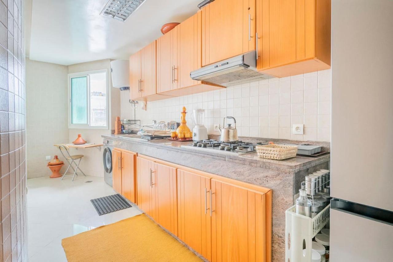 Apartment With Parking In Rabat Central Location المظهر الخارجي الصورة