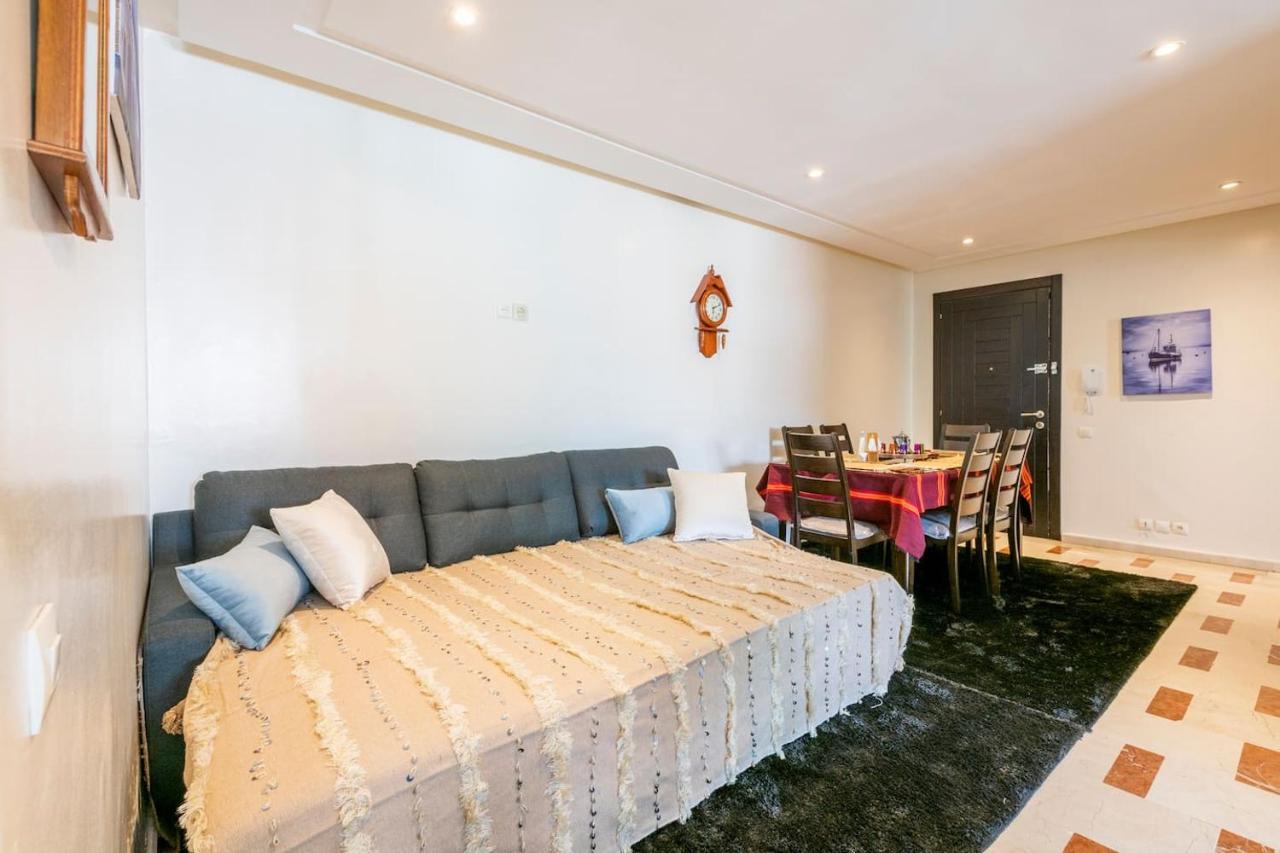 Apartment With Parking In Rabat Central Location المظهر الخارجي الصورة